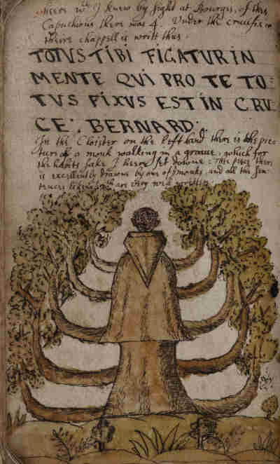 Extract of the Bargrave Diary, 1645. Image courtesy of Canterbury Cathedral Archives